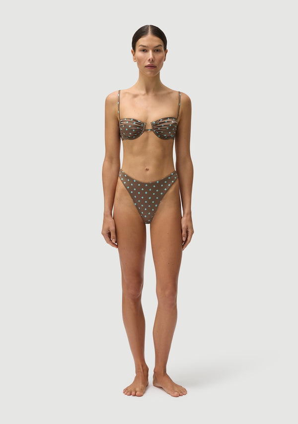 Fella Gabriel Top Polka Blue