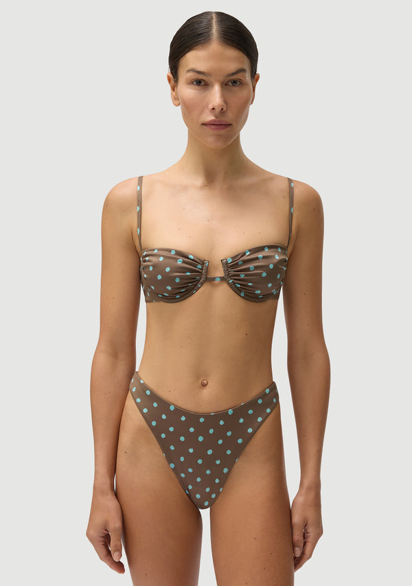 Fella Gabriel Top Polka Blue