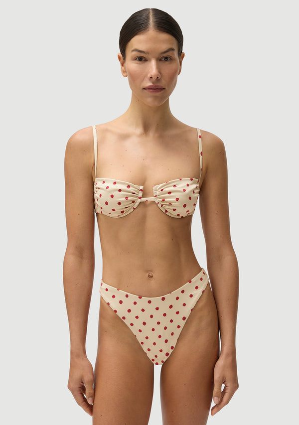 Fella Gabriel Top Polka Red