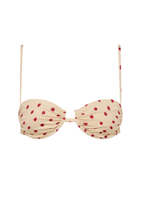 fella Gabriel Top Polka Red