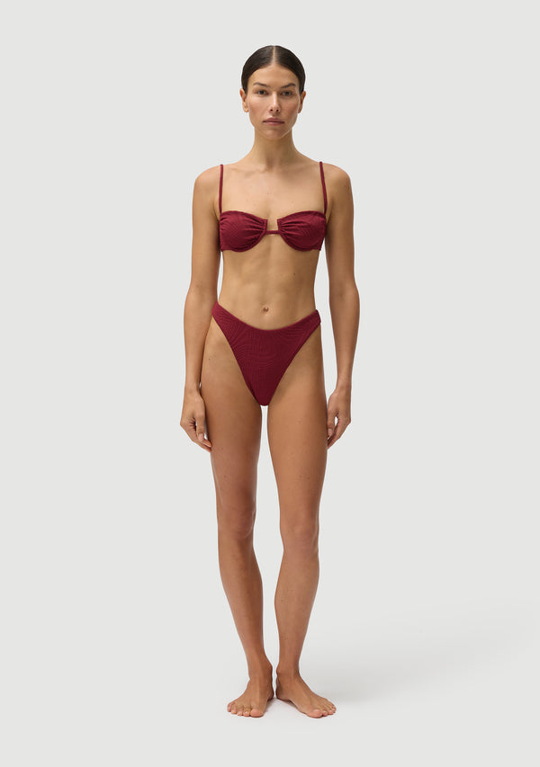 Fella Gabriel Top Pomegranate
