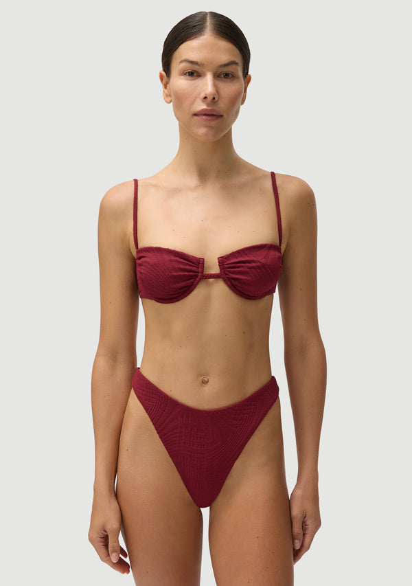 Fella Gabriel Top Pomegranate