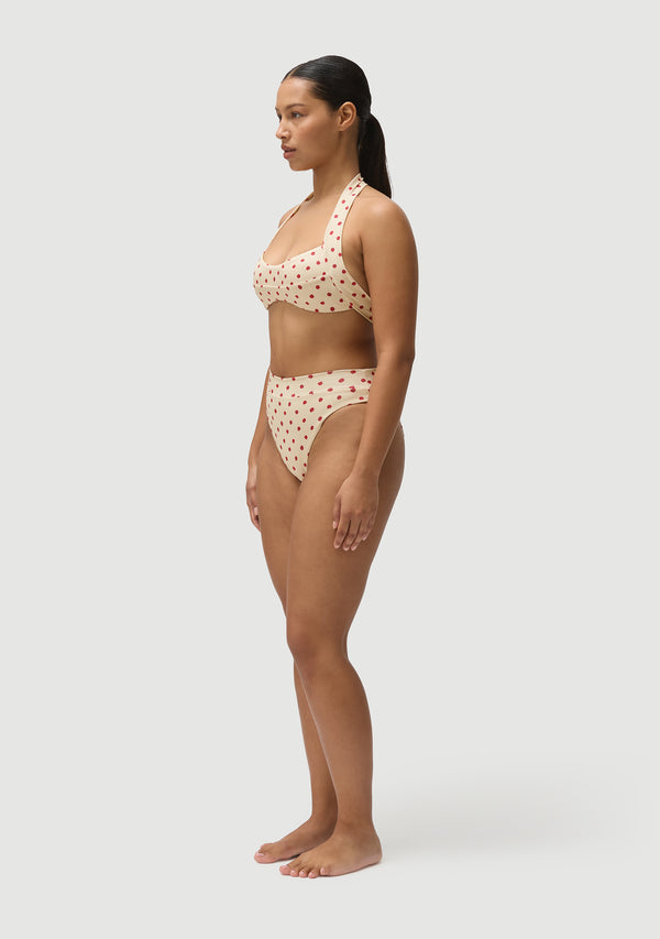 Fella Hubert Bottom Polka Red