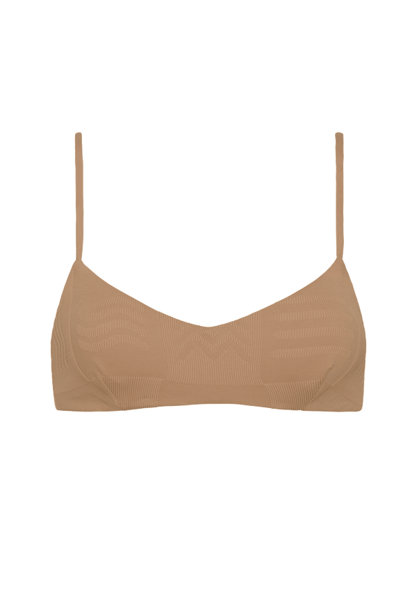 fella LUCY FOLK Upstream Top Caramel
