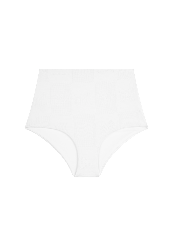 fella LUCY FOLK Water Bottom White