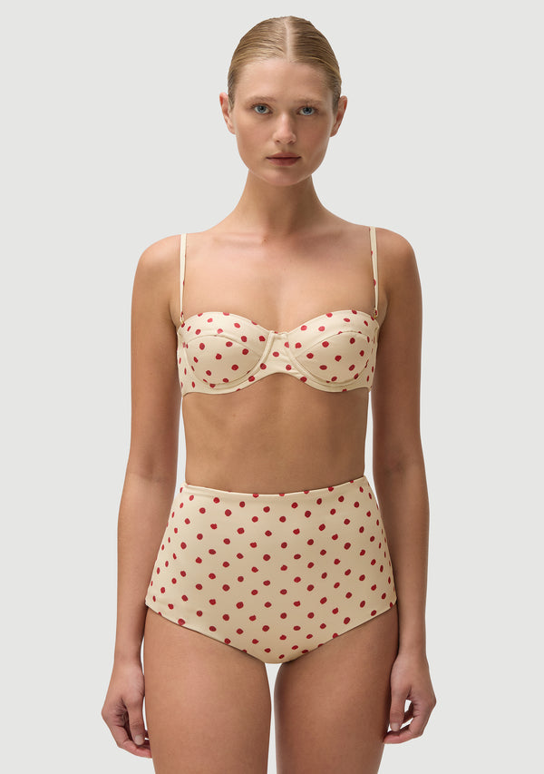 Fella Marco Bottom Polka Red