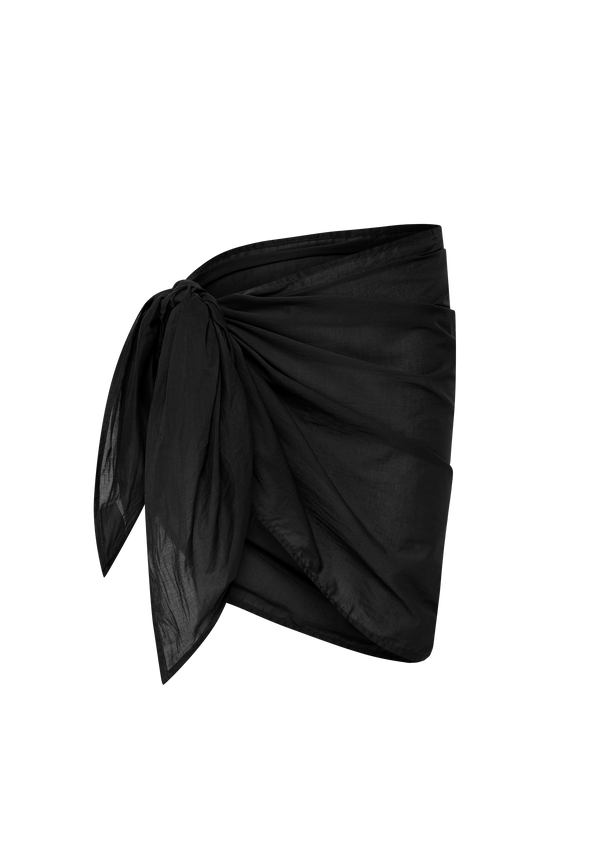 fella Mini Pareo Sarong Noir