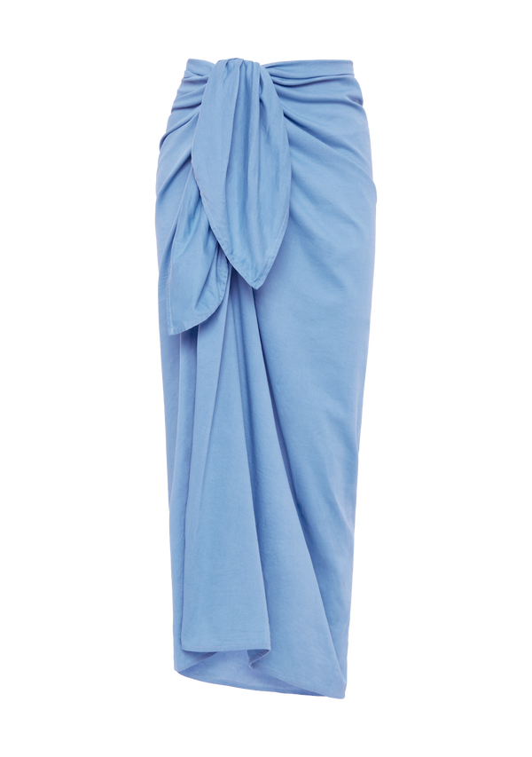 fella Pareo Sarong Lichen Blue