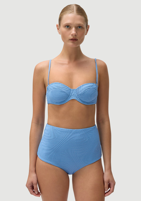 Fella Rodney Top Lichen Blue