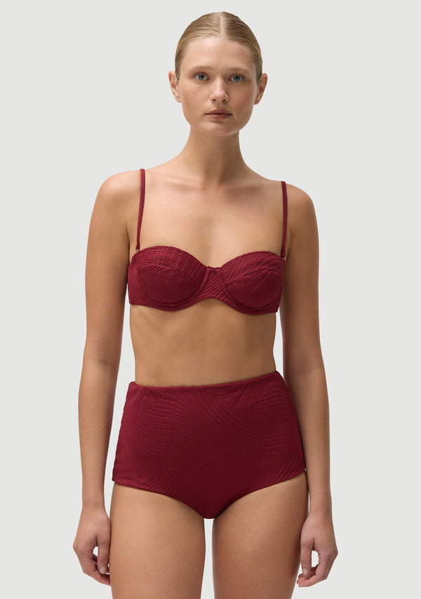 Fella Rodney Top Pomegranate