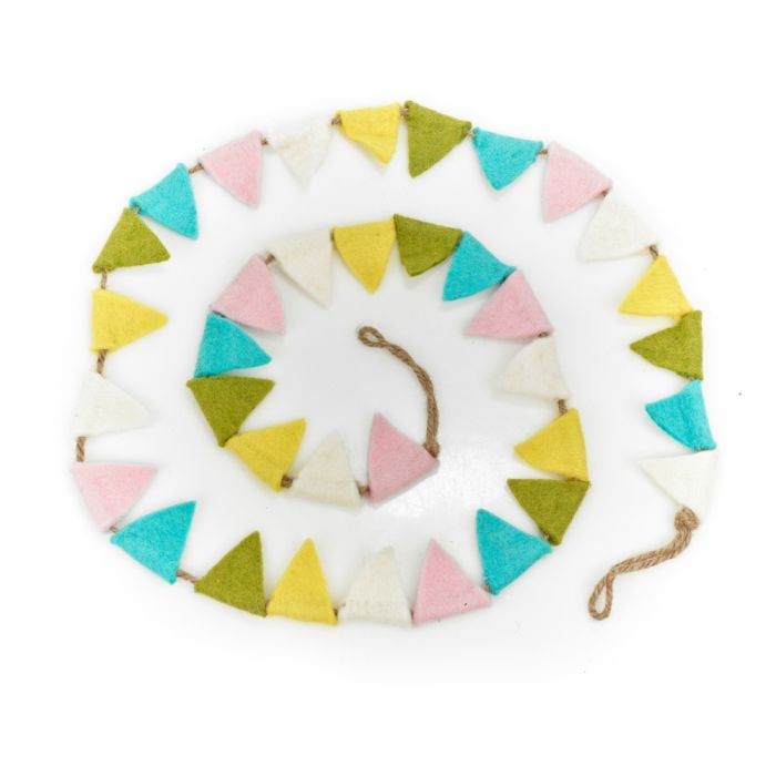 felt so good Handmade Felt Mini Easter Bunting