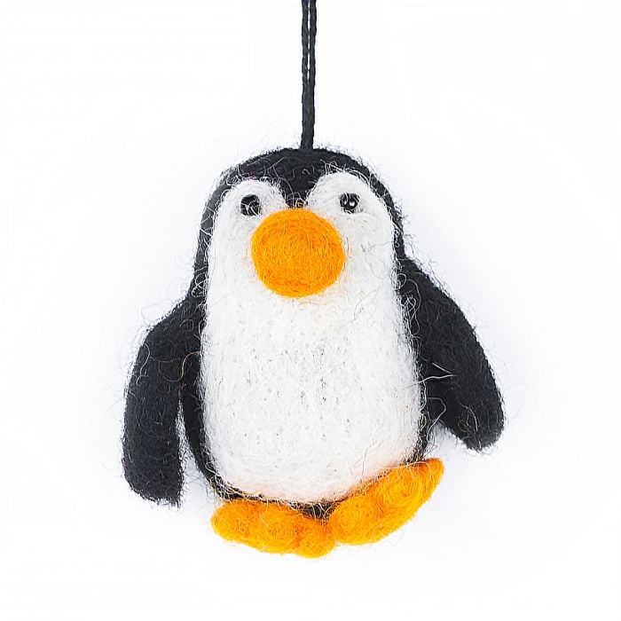 felt so good Handmade Baby Black Penguin hanging Decoration