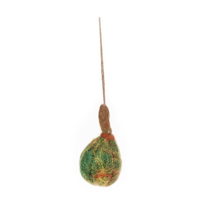 Felt So Good Handmade Felt Autumn Glory Gourds (Set Of 3) Hanging Decorations