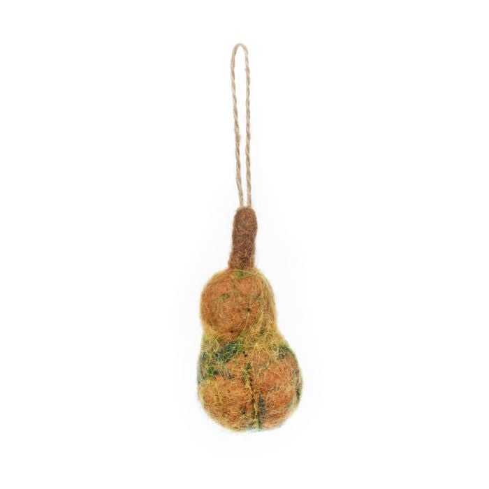 Felt So Good Handmade Felt Autumn Glory Gourds (Set Of 3) Hanging Decorations
