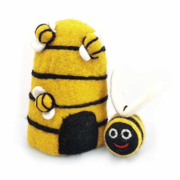 felt so good Handmade Felt Big Beehive Egg Cosy Easter Decoration