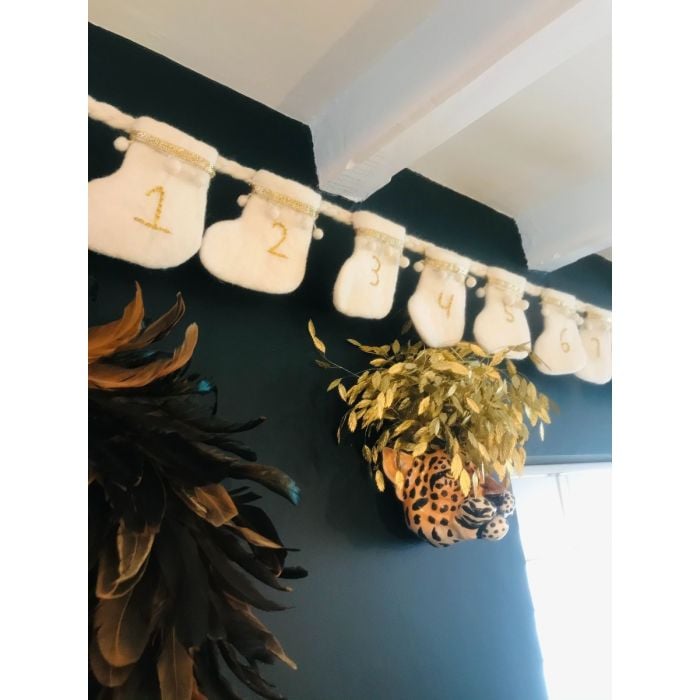 Felt So Good Handmade Felt Biodegradable Christmas Advent Calendar Garland