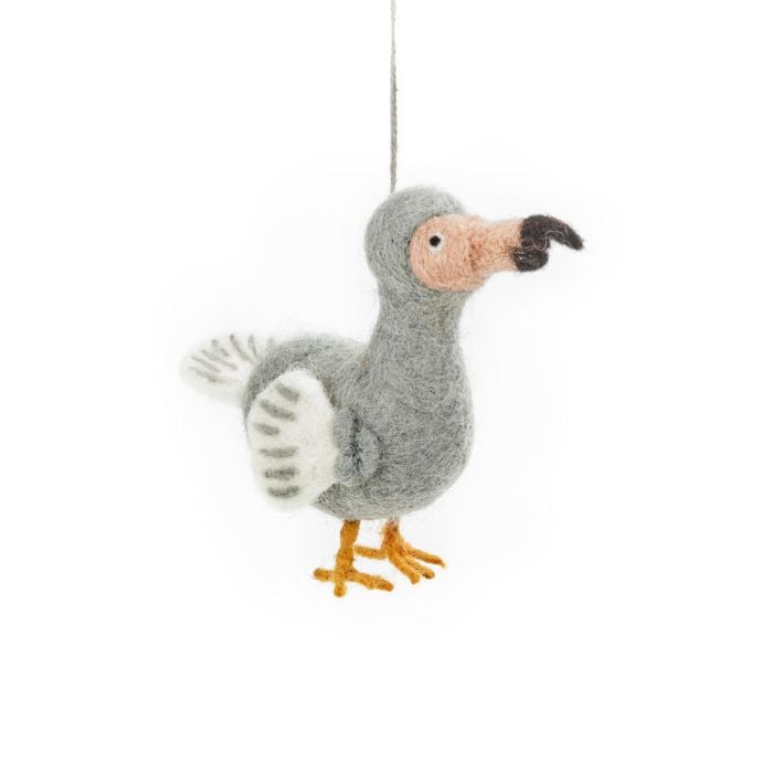 Felt So Good Handmade Felt Doris The Dodo Hanging Decoration