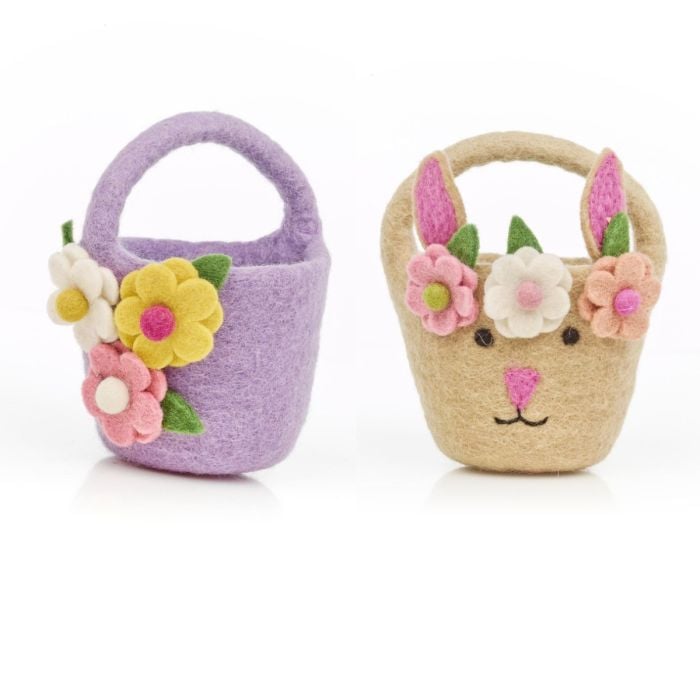 felt so good Handmade Felt Eggcellent Easter Buckets