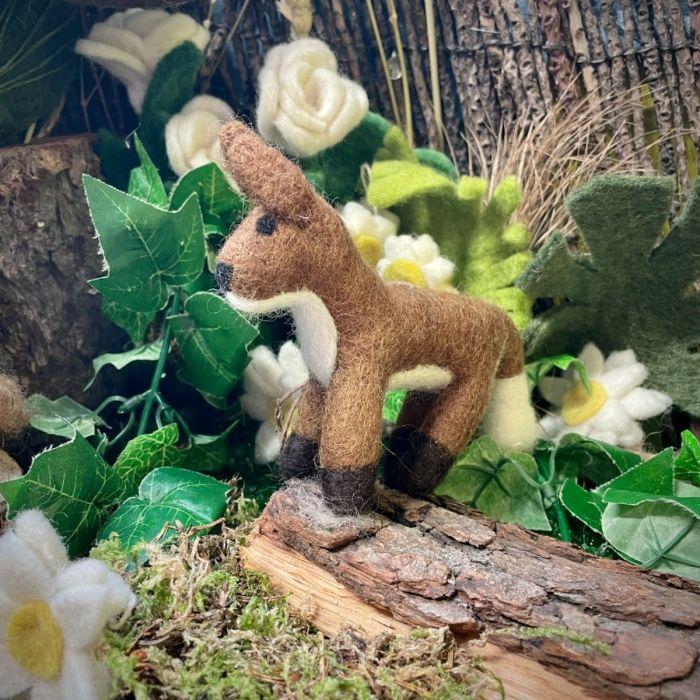 Felt So Good Handmade Felt Fiona The Fox Hanging Decoration