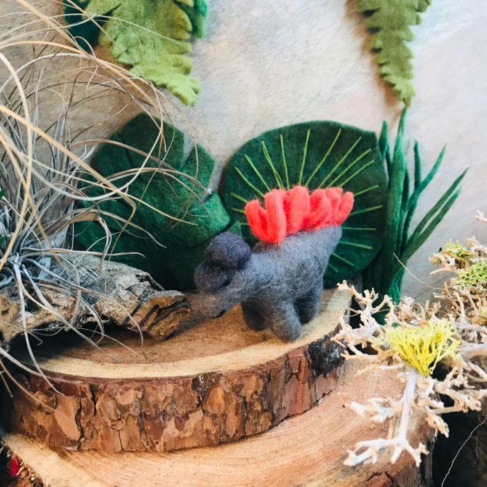 Felt So Good Handmade Felt Hanging Digby Dinosaur Felt Decoration