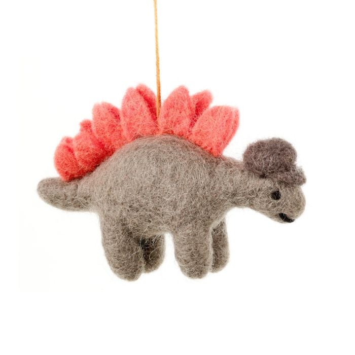 felt so good Handmade Felt Hanging Digby Dinosaur Felt Decoration