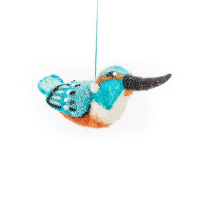 felt so good Handmade Felt Hetty the Hummingbird Hanging Bird Decoration