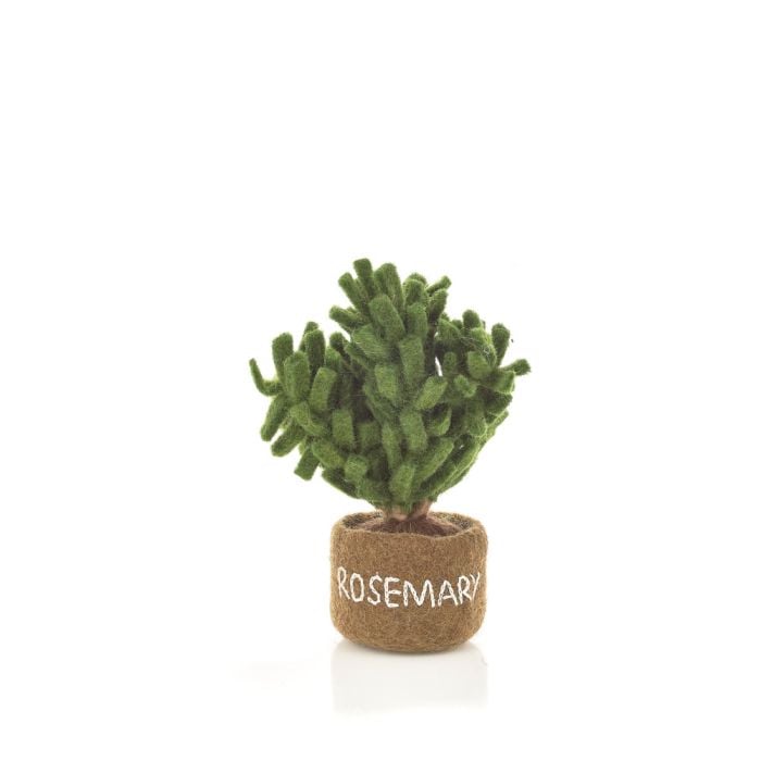 Felt So Good Handmade Felt Potted Herbs Standing Decoration