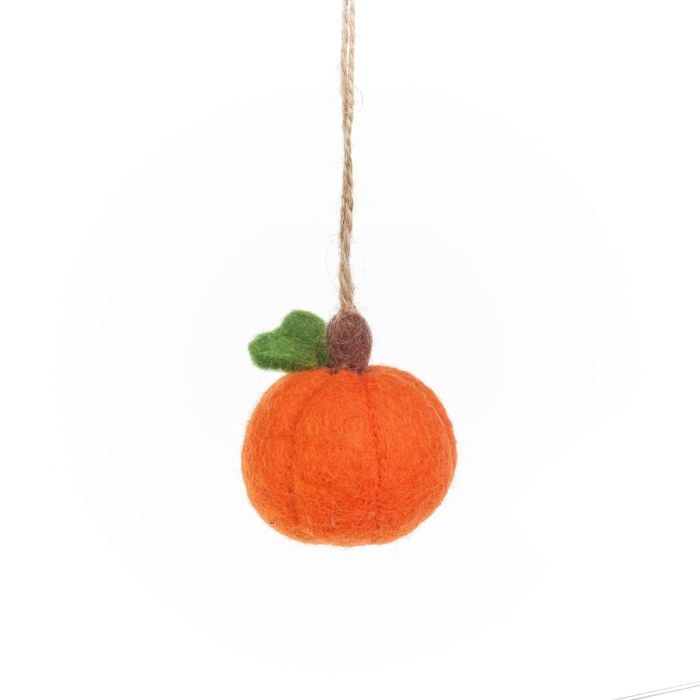 Felt So Good Handmade Felt Woodland Walks (Set Of 5) Hanging Autumnal Decorations