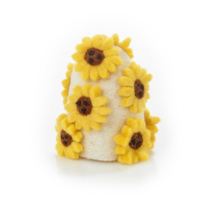 Felt So Good Handmade Needle Felt Spring Florals Egg Cosies Easter Decoration