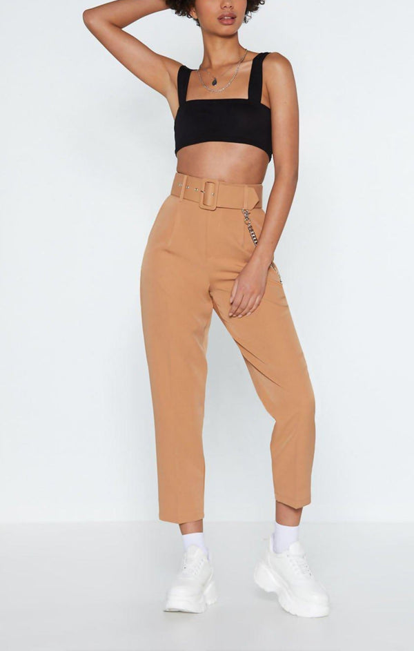 Femme Luxe Black Thick Strap Square Neck Crop Top - Mirelda