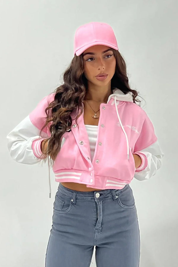 Femme Luxe Baby Pink Baseball Cap - Ellese