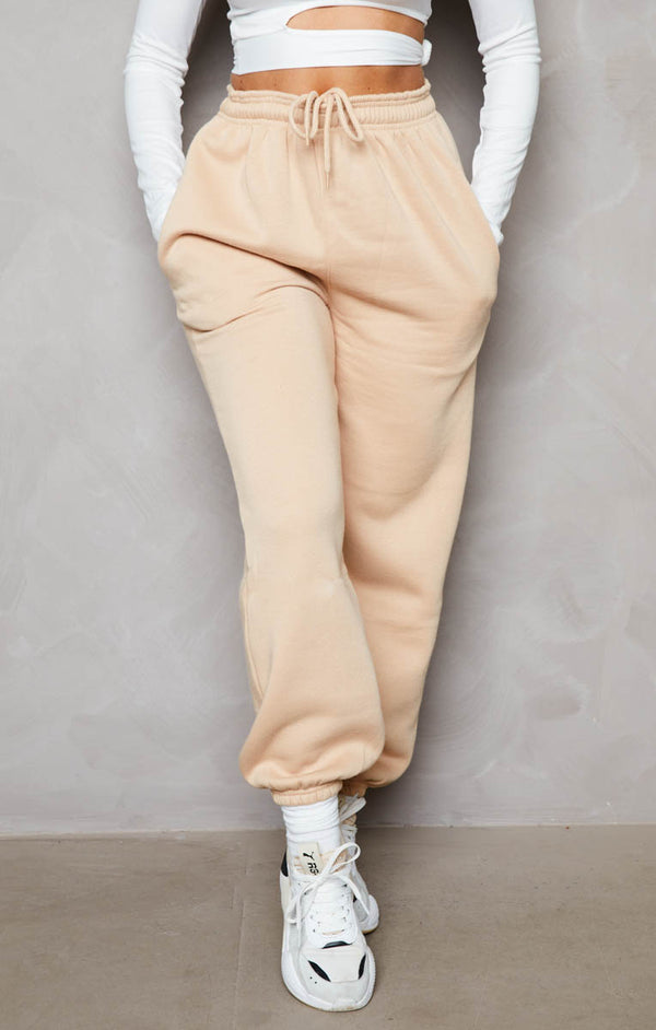 Femme Luxe Stone Cuffed Joggers - Lizzie