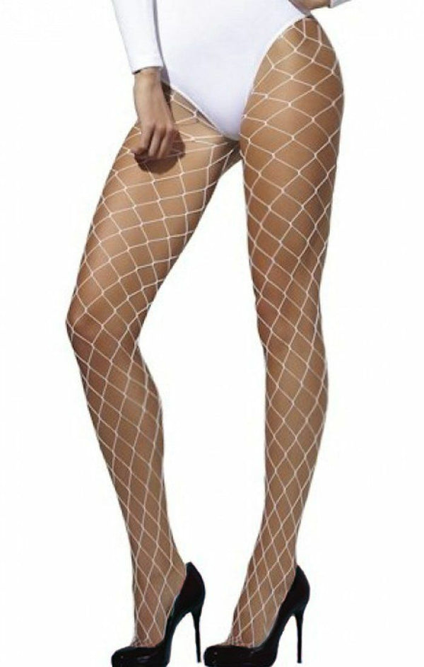 Femme Luxe Stone Diamond Fishnet Tights-1