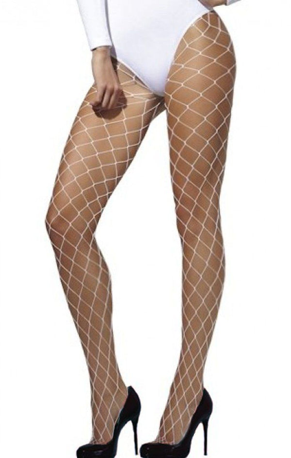femme luxe Stone Diamond Fishnet Tights-1
