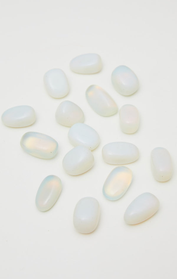 femme luxe Opalite Polished Healing Crystal Tumblestone