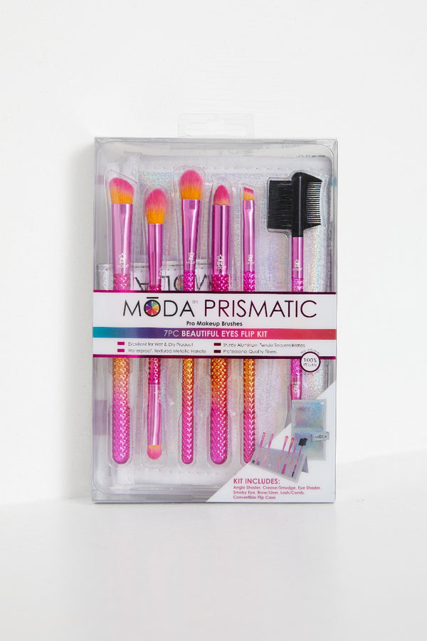 femme luxe Pink Moda Prismatic 7PC Eyes Flip Kit - Mila
