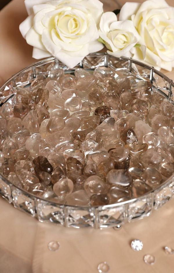 Femme Luxe Smoky Quartz Polished Healing Crystal Tumblestone