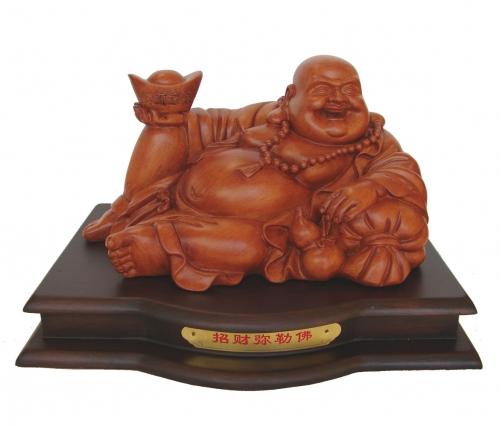 feng shui import 12 Inch Lying Down Happy Money Buddha