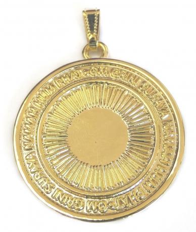 feng shui import 3-Legged Bird Pendant for Success - Radiant Sun