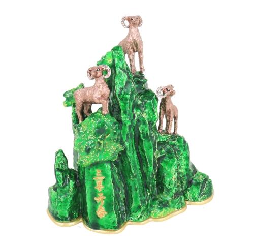 feng shui import 3 Sheep On A Mountain - San Yang Kai Tai