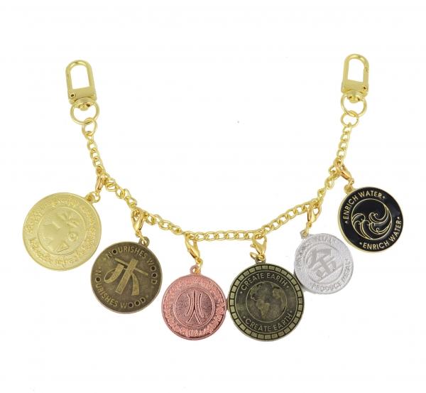 feng shui import 5-Element Balancing Bag Charm Hanging