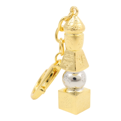 Feng Shui Import 5 Element Pagoda Amulet With 8 Auspicious Objects