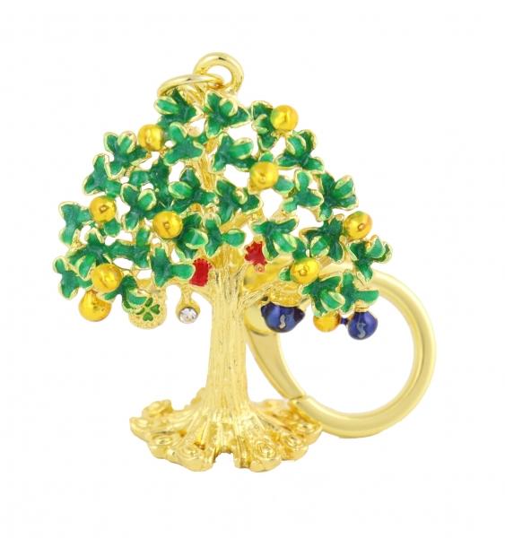 feng shui import Activating Prosperity Tree Keychain Amulet