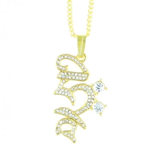 feng shui import Bejeweled HRIH Seed Syllable Pendant