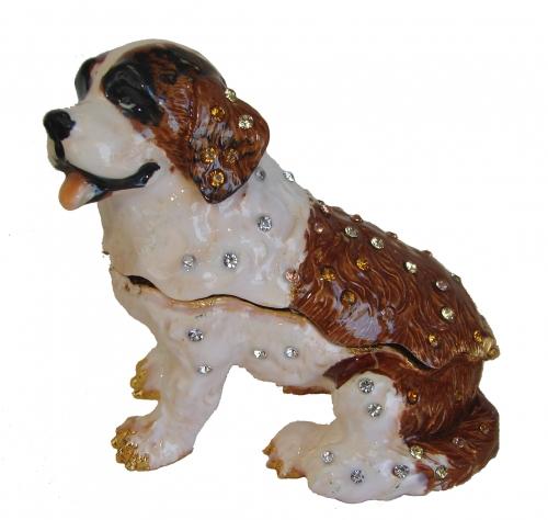 feng shui import Big Bejeweled Cloisonne Dog Statue