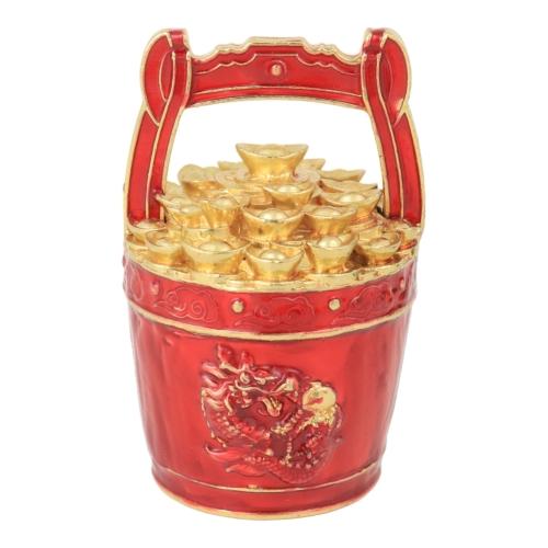 feng shui import Buckets of Gold & Good Fortune (5 Colors)