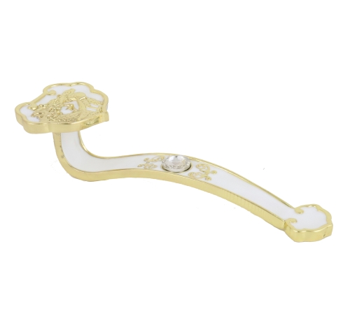 feng shui import Celestial Dragon White RuYi for Power and Authority