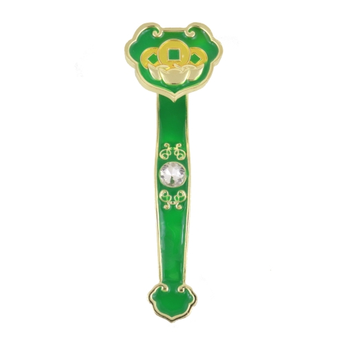 Feng Shui Import Coins & Ingots Green RuYi For Wealth And Prosperity