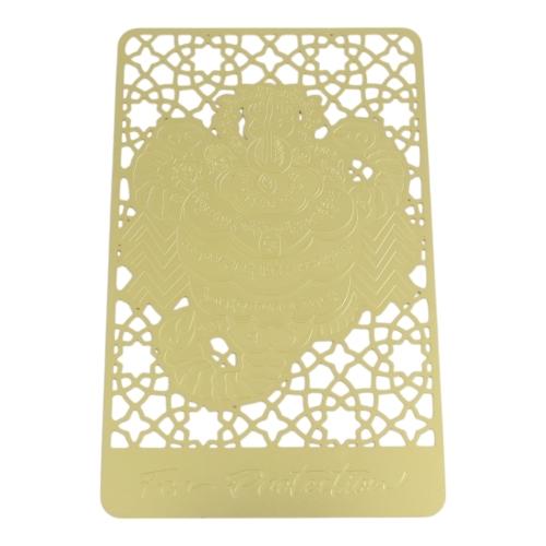 feng shui import Dorje Drolo Scorpion Gold Talisman Card