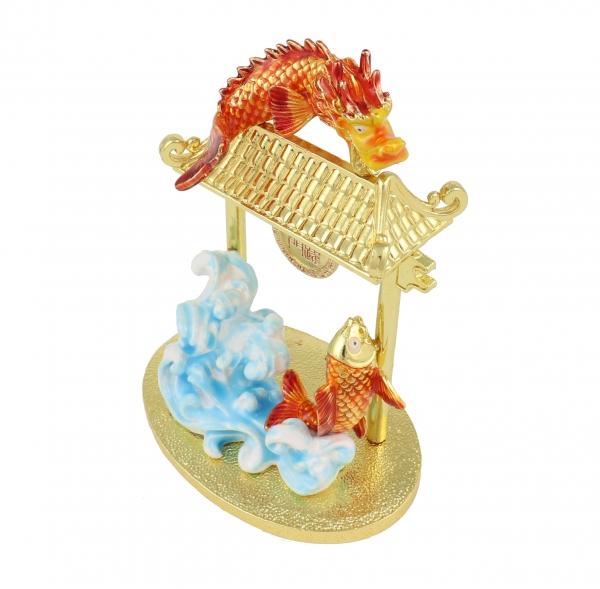 Feng Shui Import Dragon Carp Fish Jumping Over The Dragon Gate
